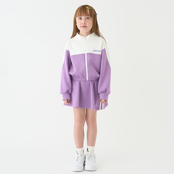 Japanese children's clothing mini #ML waterproof series quick-drying series sports series jacket and skirt two-piece set 90-140cm girls' spring and summer outerwear skirt
