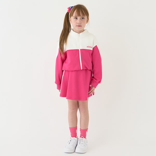 Japanese children's clothing mini #ML waterproof series quick-drying series sports series jacket and skirt two-piece set 90-140cm girls' spring and summer outerwear skirt