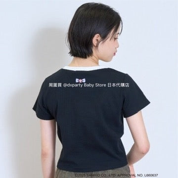 Lovetoxic x Sanrio rhinestone print top (140-160cm) for girls (Summer TOPS)