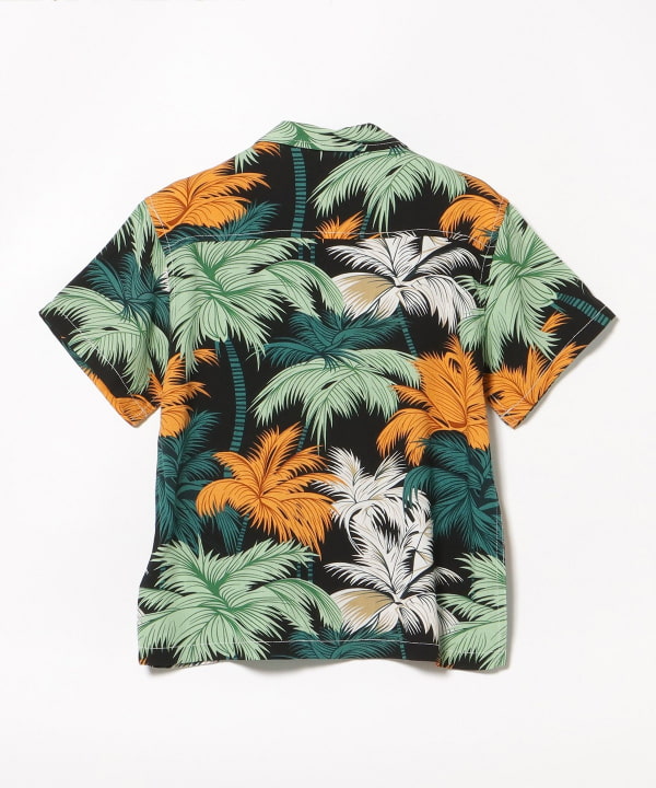 Japanese children's clothing BEAMS mini vacation style shirt 90-150cm boys' summer TOPS