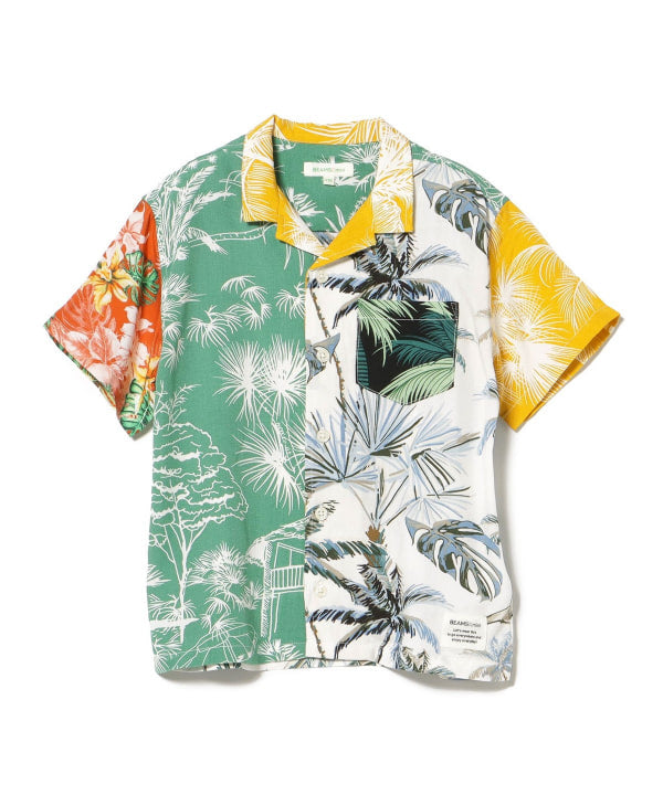 Japanese children's clothing BEAMS mini vacation style shirt 90-150cm boys' summer TOPS