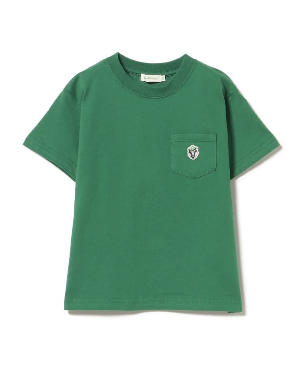 Japanese children's clothing BEAMS mini Bear pattern top 90-150cm boys' summer TOPS