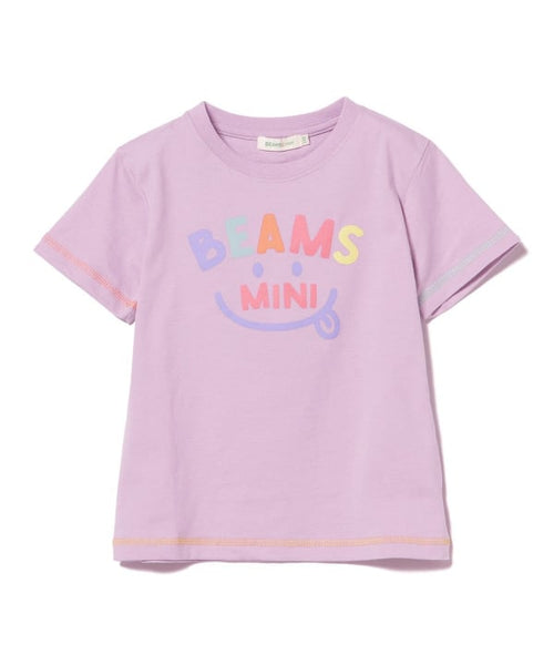 日本童裝 BEAMS mini/BEAMS HEART 親子裝 LOGO短袖上衣 90-130cm/S-XL 男童款/女童款/大人款 夏季 TOPS