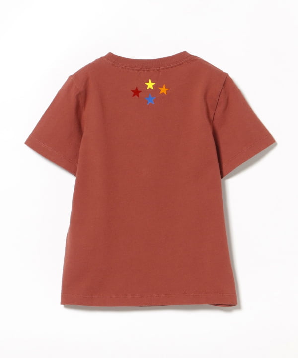 Japanese children's clothing BEAMS mini star pattern top 90-150cm boys' summer TOPS