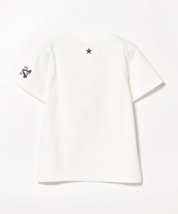 Japanese children's clothing BEAMS mini skull top 90-150cm boys' summer TOPS