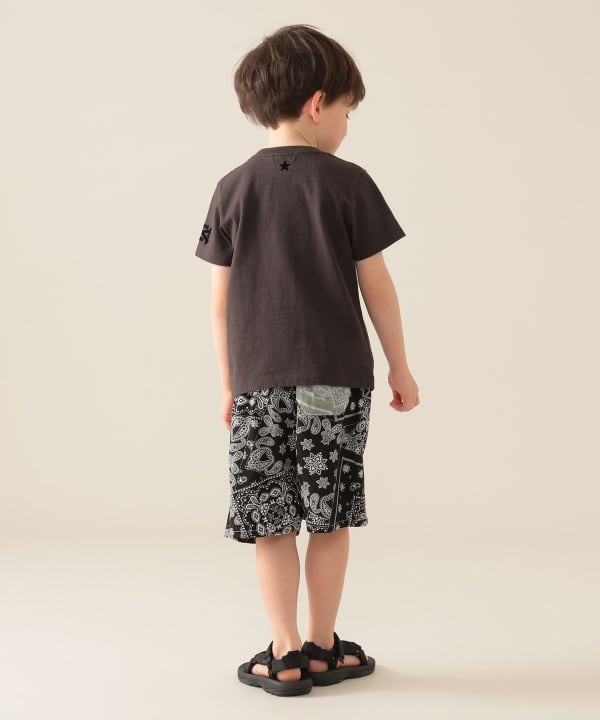 Japanese children's clothing BEAMS mini skull top 90-150cm boys' summer TOPS