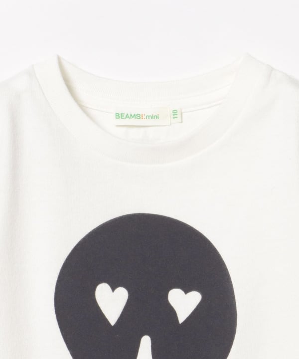 Japanese children's clothing BEAMS mini skull top 90-150cm boys' summer TOPS