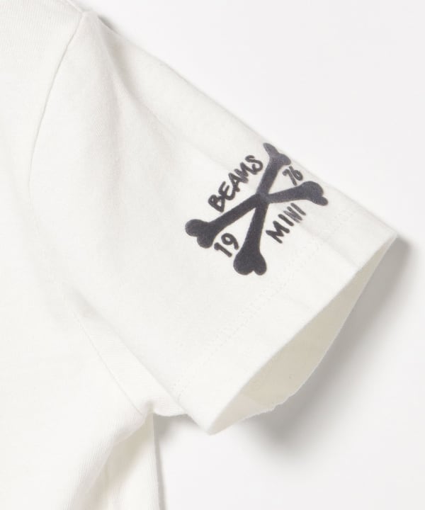 Japanese children's clothing BEAMS mini skull top 90-150cm boys' summer TOPS
