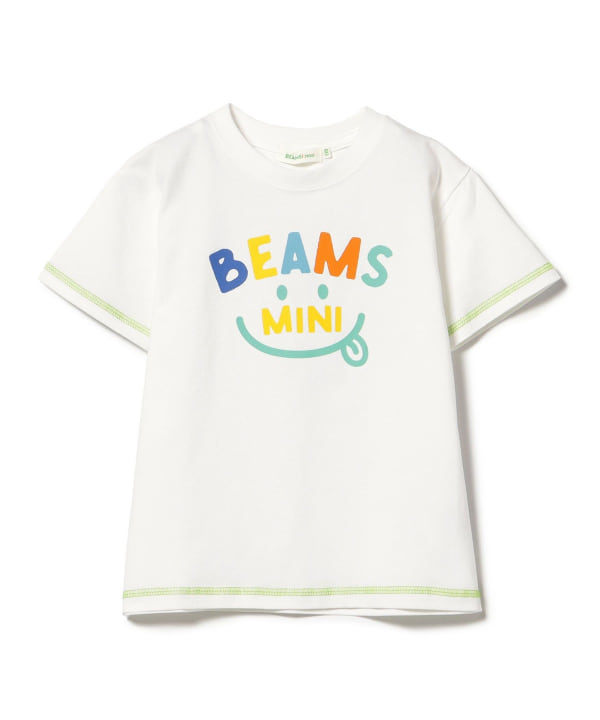 Japanese children's clothing BEAMS mini parent-child short-sleeved tops 90-130cm boys'/girls' summer TOPS
