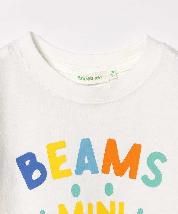 Japanese children's clothing BEAMS mini parent-child short-sleeved tops 90-130cm boys'/girls' summer TOPS