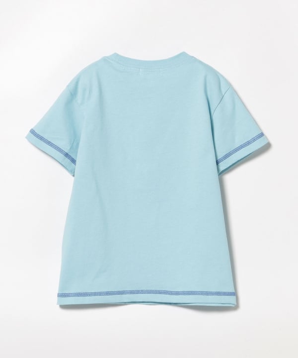 Japanese children's clothing BEAMS mini parent-child short-sleeved tops 90-130cm boys'/girls' summer TOPS