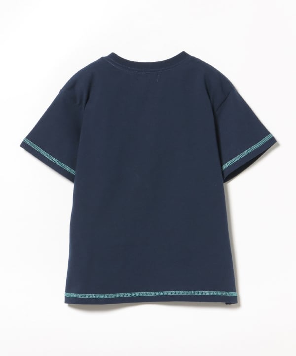 Japanese children's clothing BEAMS mini parent-child short-sleeved tops 90-130cm boys'/girls' summer TOPS