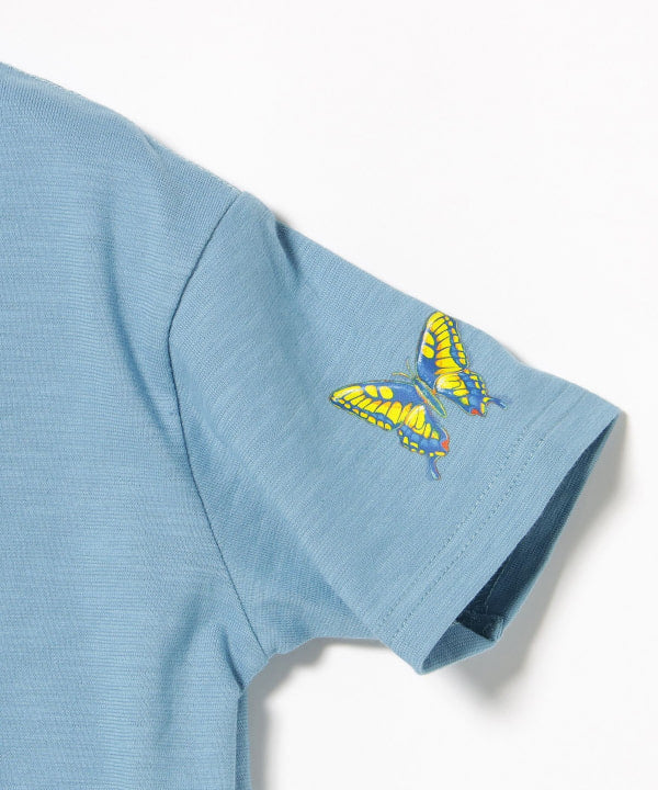 Japanese children's clothing BEAMS mini insect pattern top 90-130cm boys' summer TOPS