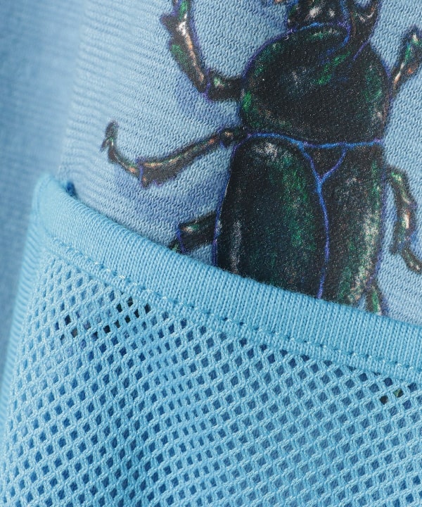 Japanese children's clothing BEAMS mini insect pattern top 90-130cm boys' summer TOPS