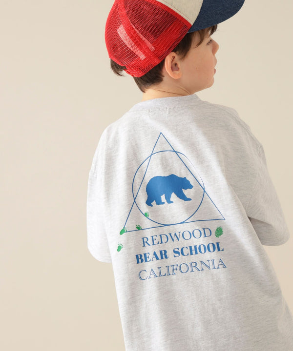 Japanese children's clothing BEAMS mini printed top 90-150cm boys' summer TOPS