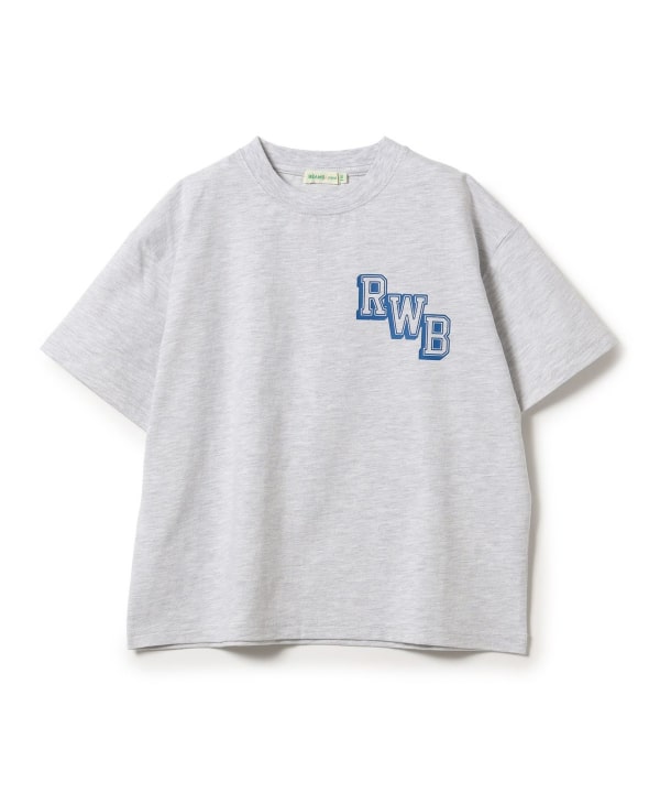 Japanese children's clothing BEAMS mini printed top 90-150cm boys' summer TOPS