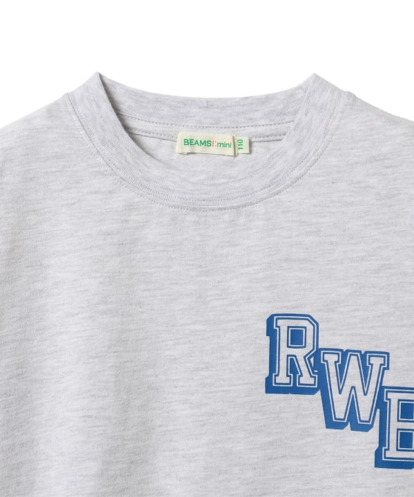 Japanese children's clothing BEAMS mini printed top 90-150cm boys' summer TOPS