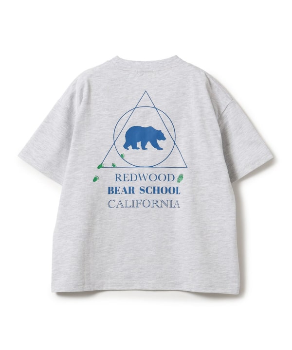 Japanese children's clothing BEAMS mini printed top 90-150cm boys' summer TOPS