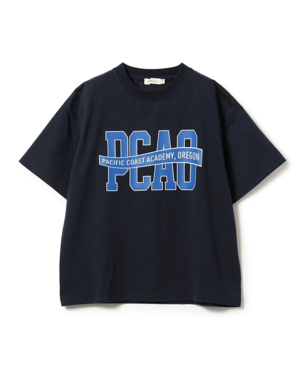 Japanese children's clothing BEAMS mini printed top 90-150cm boys' summer TOPS