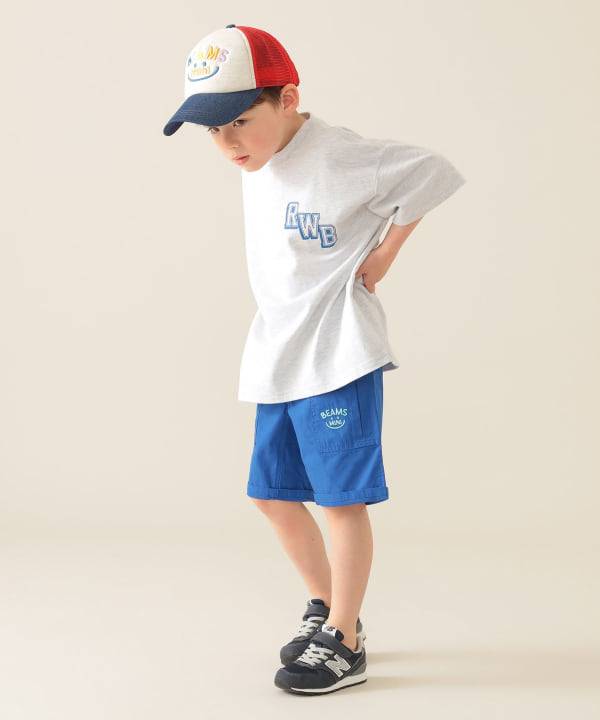 Japanese children's clothing BEAMS mini work shorts 90-150cm boys' summer PANTS
