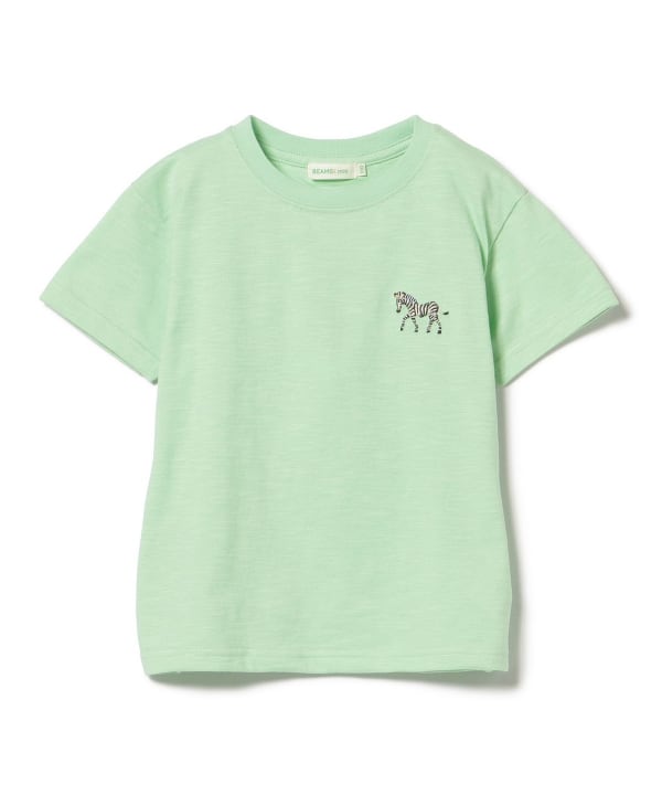 Japanese children's clothing BEAMS mini animal pattern tops 90-150cm boys/girls summer TOPS