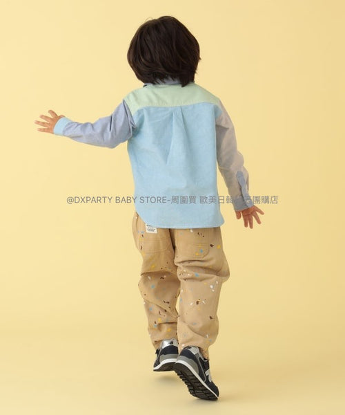 日本童裝 BEAMS mini 襯衫 90-150cm 男童款 夏季 TOPS 面試/宴會/表演