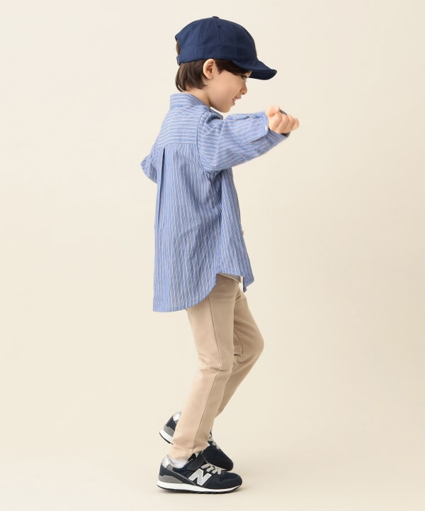 Japanese children's clothing BEAMS mini shirt 90-150cm boys' summer TOPS interview/banquet/performance