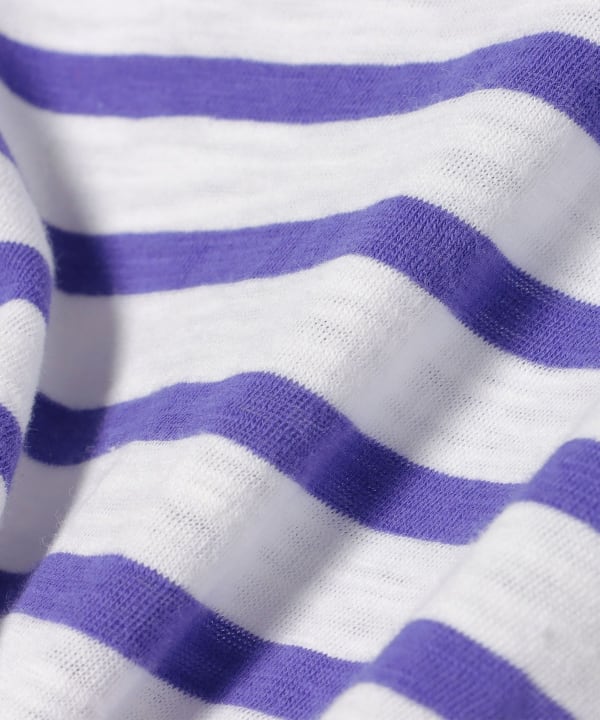 Japanese children's clothing BEAMS mini striped top 90-150cm boys/girls summer TOPS