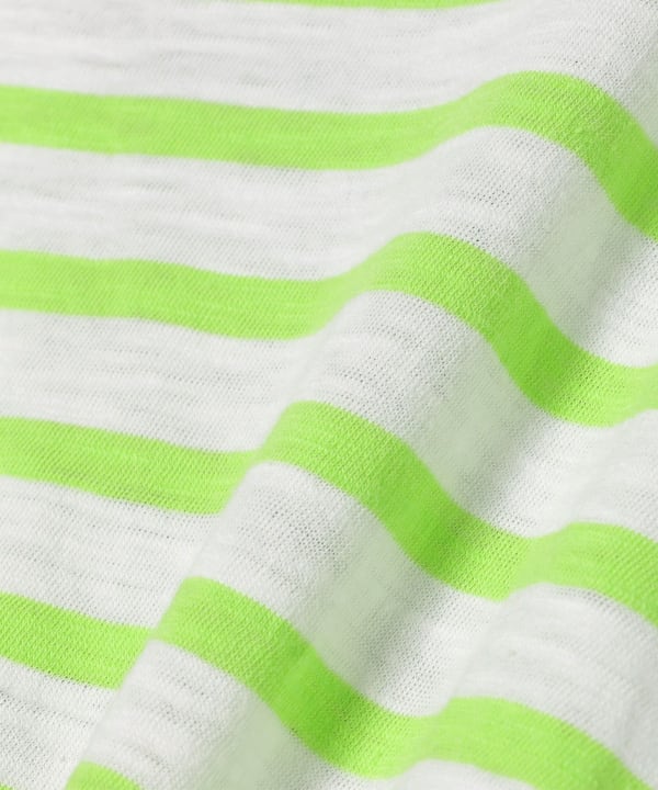 Japanese children's clothing BEAMS mini striped top 90-150cm boys/girls summer TOPS