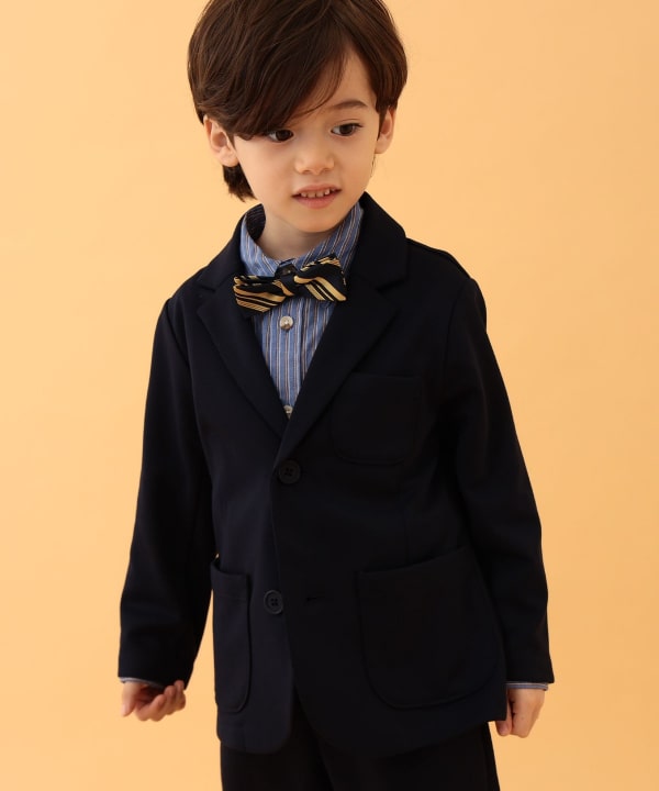 Japanese children's clothing BEAMS mini suit jacket 110-130cm boys' summer OUTERWEAR interview / banquet / performance