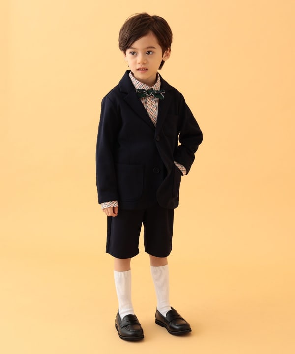 Japanese children's clothing BEAMS mini suit jacket 110-130cm boys' summer OUTERWEAR interview / banquet / performance
