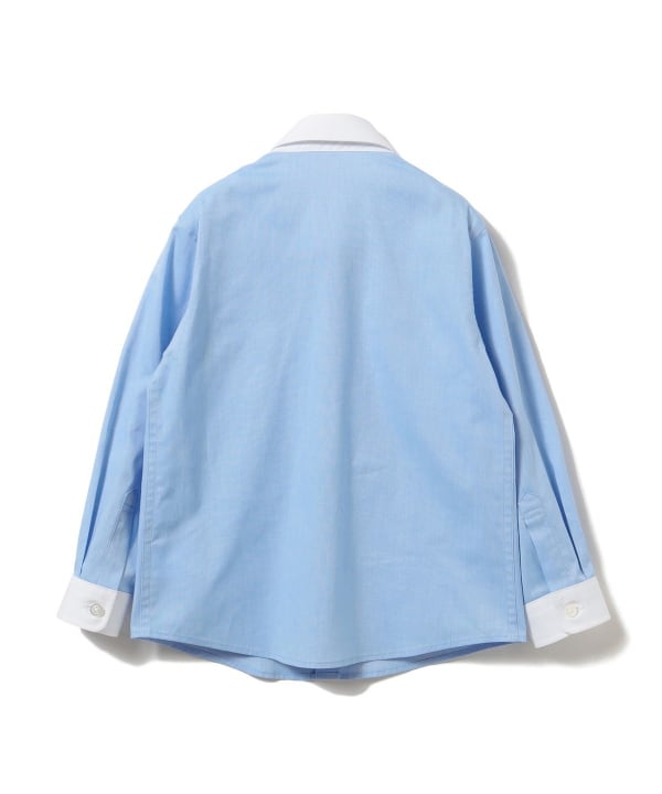 Japanese children's clothing BEAMS mini suit three-piece suit with tie 110-130cm boys' summer outerwear tops pants interviews/banquets/performances