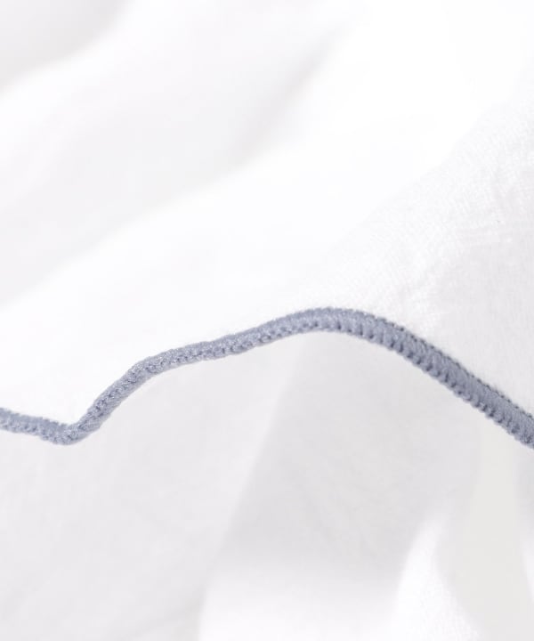 Japanese BEAMS Mini Embroidery Two-Piece Set (90-150cm) for Girls (Summer TOPS PANTS)