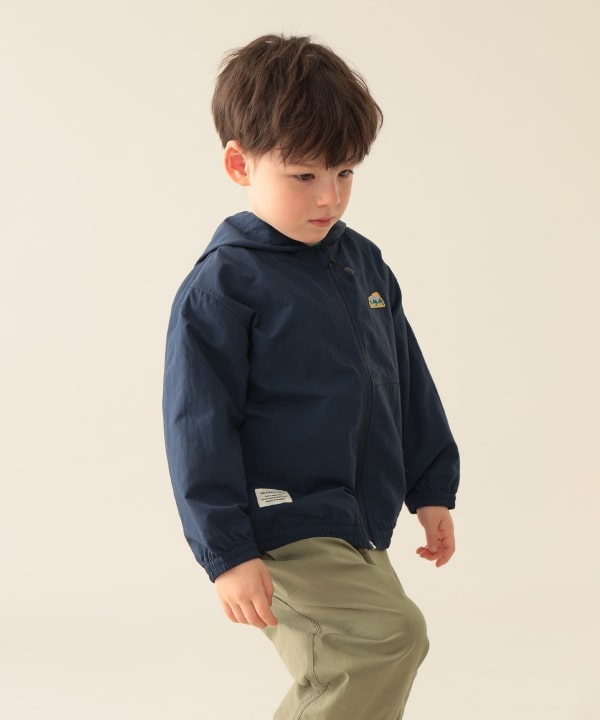 Japanese BEAMS mini waterproof windbreaker 90-150cm for boys, summer outerwear