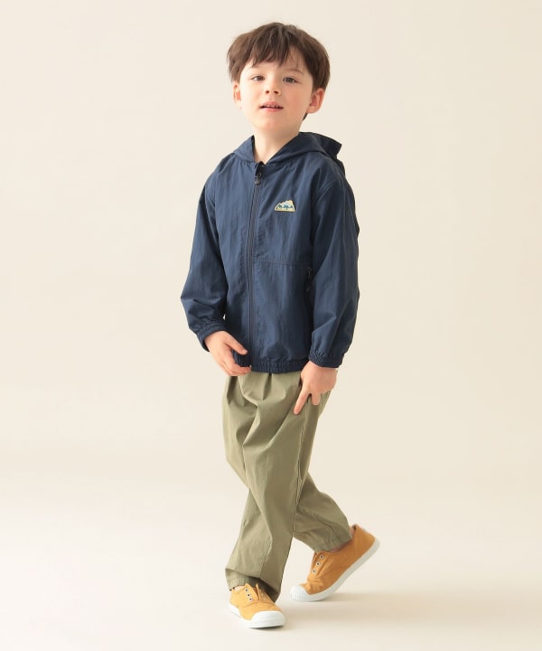 Japanese BEAMS mini waterproof windbreaker 90-150cm for boys, summer outerwear