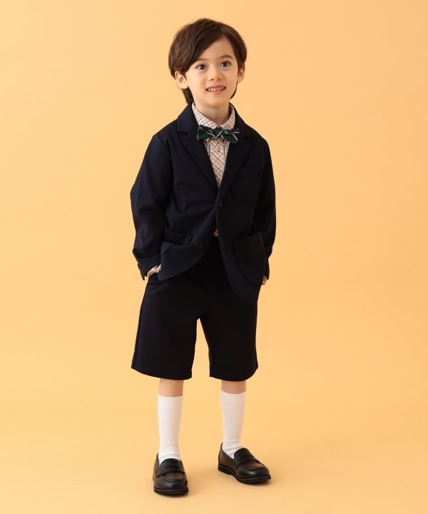 Japanese children's clothing BEAMS mini trousers 110-130cm boys' summer PANTS interview / banquet / performance