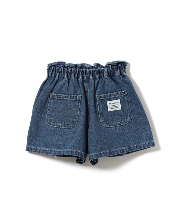 Japanese children's clothing BEAMS mini denim culottes 90-150cm girls summer PANTS