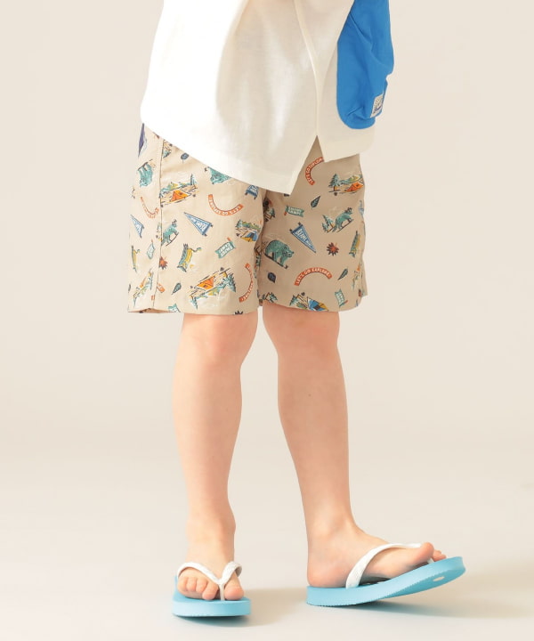 Japanese children's clothing BEAMS mini mesh pocket shorts 90-150cm boys' summer PANTS