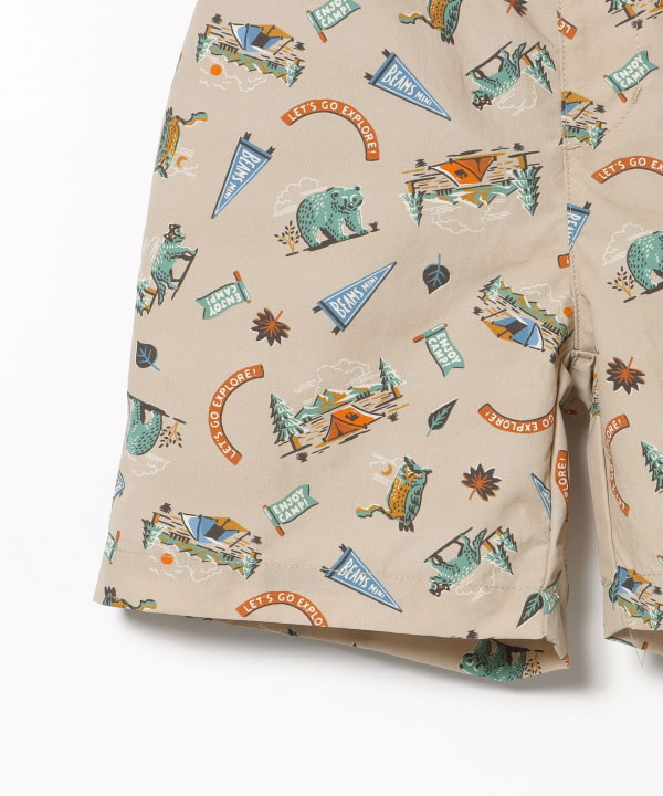 Japanese children's clothing BEAMS mini mesh pocket shorts 90-150cm boys' summer PANTS