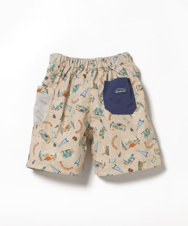 Japanese children's clothing BEAMS mini mesh pocket shorts 90-150cm boys' summer PANTS