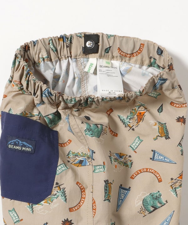 Japanese children's clothing BEAMS mini mesh pocket shorts 90-150cm boys' summer PANTS