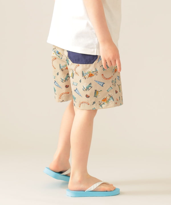 Japanese children's clothing BEAMS mini mesh pocket shorts 90-150cm boys' summer PANTS