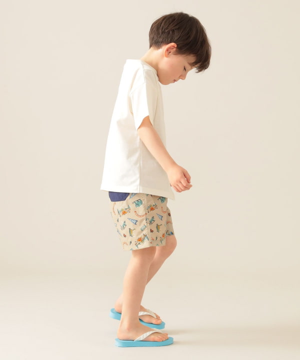 Japanese children's clothing BEAMS mini mesh pocket shorts 90-150cm boys' summer PANTS