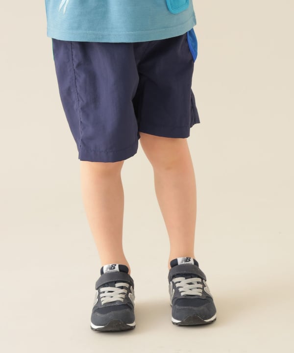 Japanese children's clothing BEAMS mini mesh pocket shorts 90-150cm boys' summer PANTS