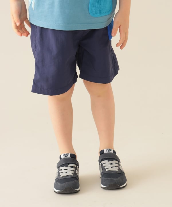 Japanese children's clothing BEAMS mini mesh pocket shorts 90-150cm boys' summer PANTS