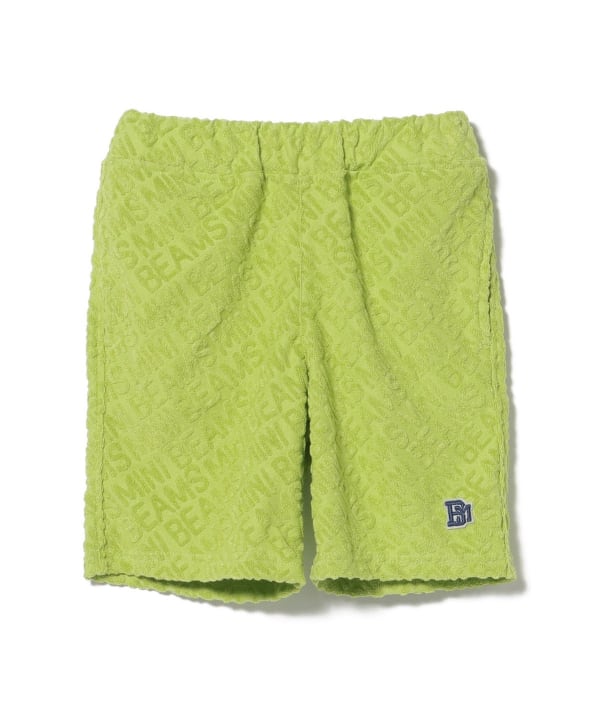 Japanese children's clothing BEAMS mini fur logo shorts 90-150cm boys' summer PANTS