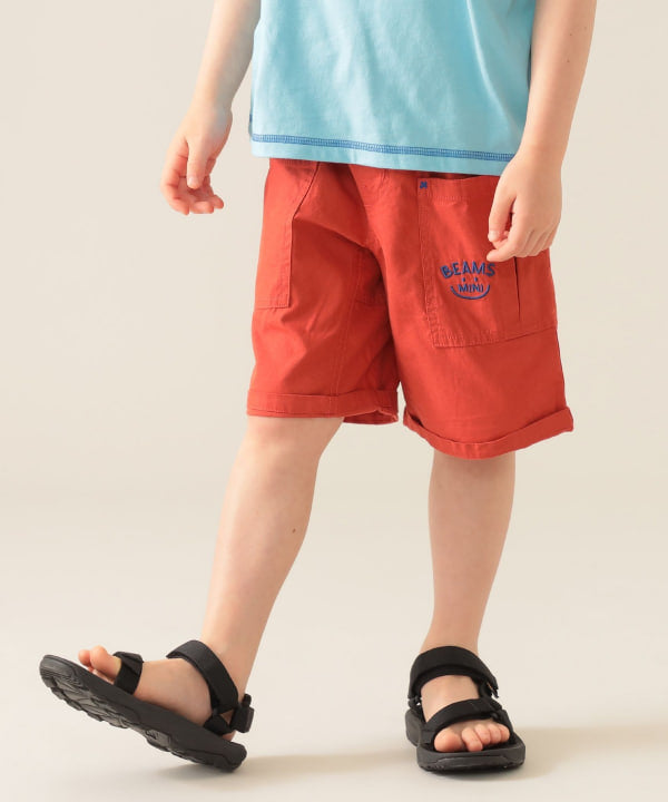 Japanese children's clothing BEAMS mini work shorts 90-150cm boys' summer PANTS