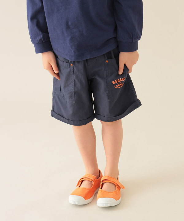 Japanese children's clothing BEAMS mini work shorts 90-150cm boys' summer PANTS