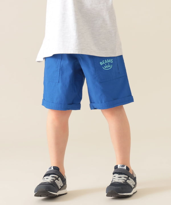 Japanese children's clothing BEAMS mini work shorts 90-150cm boys' summer PANTS