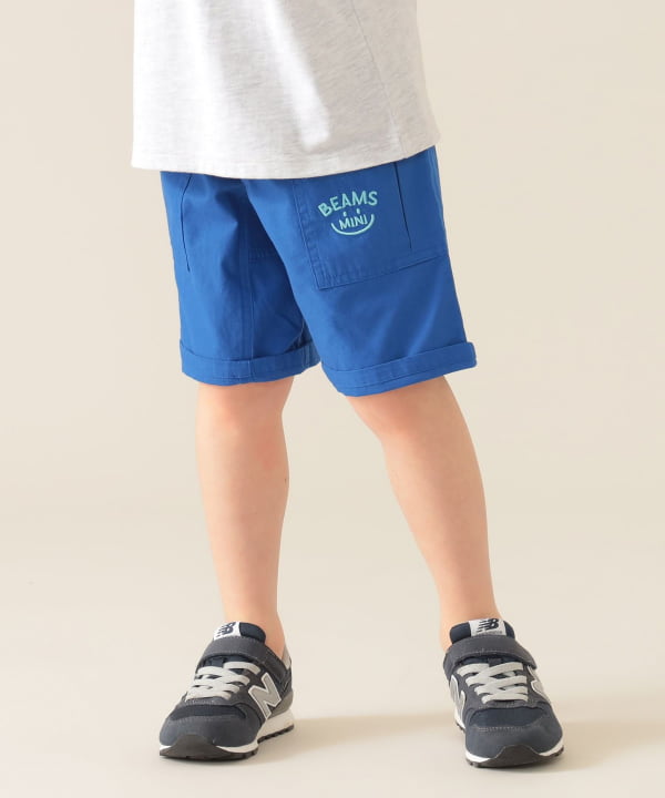Japanese children's clothing BEAMS mini work shorts 90-150cm boys' summer PANTS